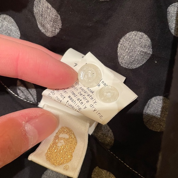 BAPE polka dot SHIRT - Picture 6 of 6